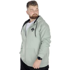 Mode XL 22539 Su Yeşili Erkek Sweatshirt