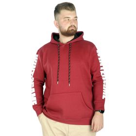 Mode XL 22541 Bordo Erkek Sweatshirt