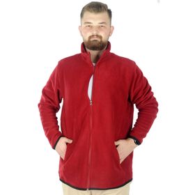 Mode XL 22550 Bordo Polar Erkek Hırka