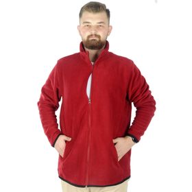 Mode XL 22550 Bordo Polar Erkek Hırka