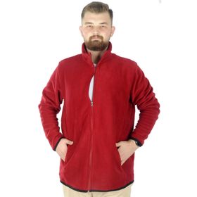 Mode XL 22550 Bordo Polar Erkek Hırka