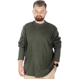 Mode XL 22558 Haki Erkek Kazak