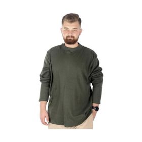 Mode XL 22558 Haki Erkek Kazak