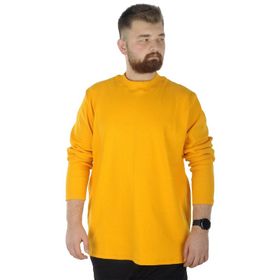 Mode XL 22558 Hardal Erkek Kazak