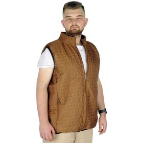 Mode XL 22601 Kahverengi Kapitone Erkek Yelek