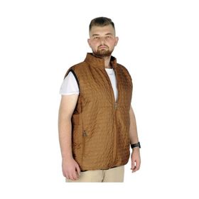 Mode XL 22601 Kahverengi Kapitone Erkek Yelek