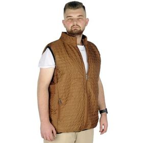 Mode XL 22601 Kahverengi Kapitone Erkek Yelek