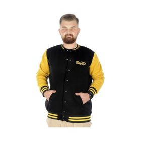 Mode XL 22614 Hardal Siyah Kolej Erkek Mont