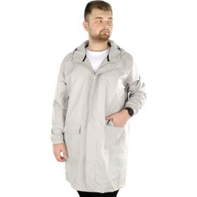 Mode XL 22700 Bej Kapüşonlu Erkek Yağmurluk