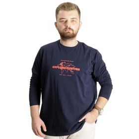 Mode XL 23098 Lacivert Erkek T-shirt