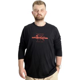 Mode XL 23098 Siyah Erkek T-shirt