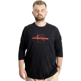 Mode XL 23098 Siyah Erkek T-shirt