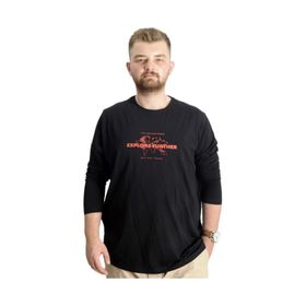 Mode XL 23098 Siyah Erkek T-shirt
