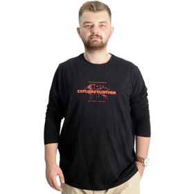 Mode XL 23098 Siyah Erkek T-shirt