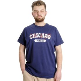 Mode XL 23105 İndigo Erkek T-shirt