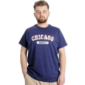 Mode XL 23105 İndigo Erkek T-shirt