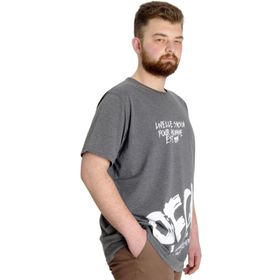 Mode XL 23112 Uvelle Saison Antramelanj Erkek T-Shirt