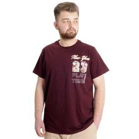 Mode XL 23113 Mürdüm Erkek T-shirt