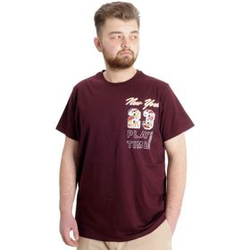 Mode XL 23113 Mürdüm Erkek T-shirt