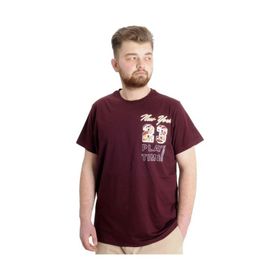 Mode XL 23113 Mürdüm Erkek T-shirt