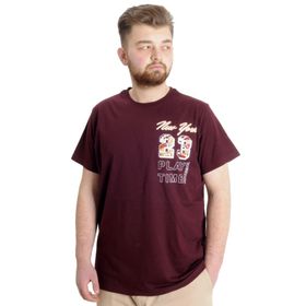 Mode XL 23113 Mürdüm Erkek T-shirt