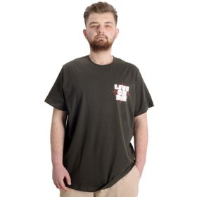 Mode XL 23124 Haki Erkek T-shirt