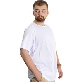 Mode XL 23133 Beyaz Erkek T-shirt