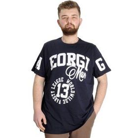 Mode XL 23136 Lacivert Erkek T-shirt