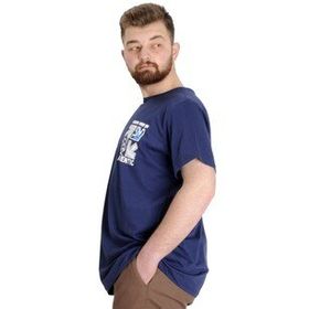 Mode XL 23140 Authentic İndigo Erkek T-Shirt