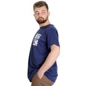 Mode XL 23140 Authentic İndigo Erkek T-Shirt