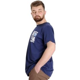 Mode XL 23140 Authentic İndigo Erkek T-Shirt