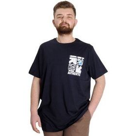 Mode XL 23140 Authentic Lacivert Erkek T-Shirt