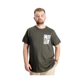 Mode XL 23140 Haki Erkek T-shirt