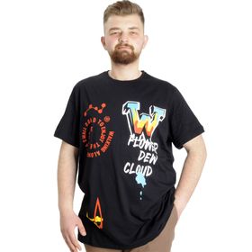 Mode XL 23145 Siyah Erkek T-shirt