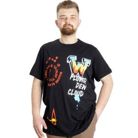 Mode XL 23145 Siyah Erkek T-shirt