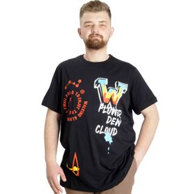 Mode XL 23145 Siyah Erkek T-shirt