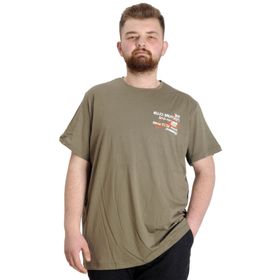 Mode XL 23146 Haki Erkek T-shirt