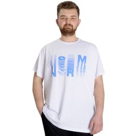 Mode XL 23147 Beyaz Erkek T-shirt