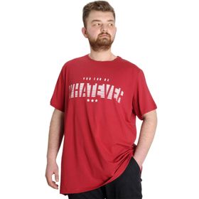 Mode XL 23148 Whatever Bordo Erkek T-Shirt