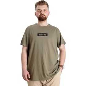 Mode XL 23149 Haki Erkek T-shirt