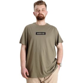 Mode XL 23149 Haki Erkek T-shirt