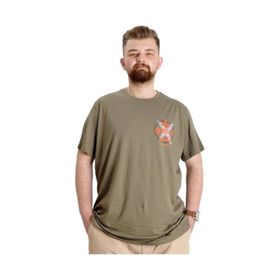 Mode XL 23152 Haki Erkek T-shirt