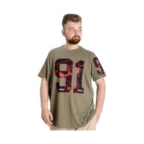 Mode XL 23153 Haki Erkek T-shirt