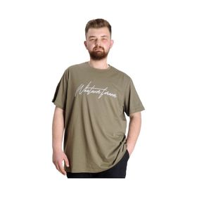 Mode XL 23157 Haki Erkek T-shirt