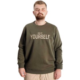 Mode XL 23168 Haki Erkek Sweatshirt