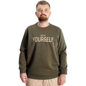 Mode XL 23168 Haki Erkek Sweatshirt