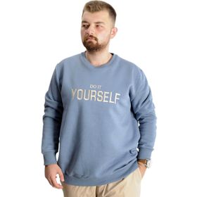Mode XL 23168 Mavi Erkek Sweatshirt