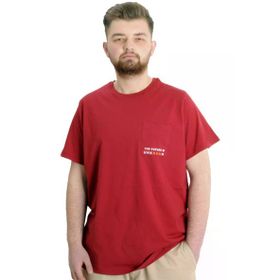 Mode XL 23200 Bordo Erkek T-shirt