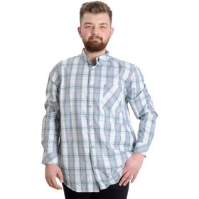 Mode XL 23300 Koyu Haki Ekose Erkek Gömlek