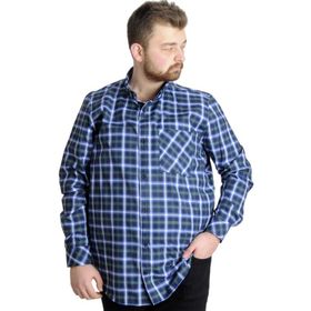 Mode XL 23300 Nefti Ekose Uzun Kollu Erkek Gömlek